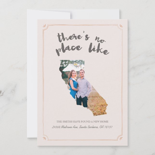 Ankündigung über die Bewegung in Kalifornien (Vorderseite)