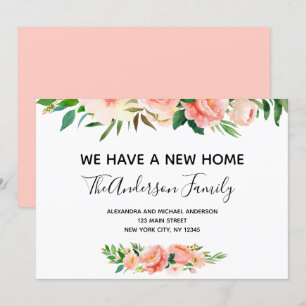 Ankündigung über die Bewegung von Peach Coral Flor