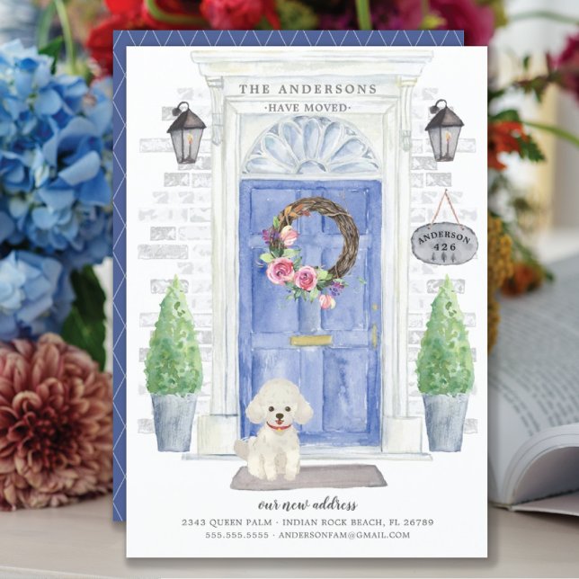 Ankündigung über die Vorder-Tür-Bewegung von weiße (Von Creator hochgeladen)