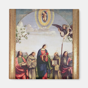 Ankündigung und Heilige, 1500 Magnet