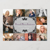 Ankündigung von 12 Fotos Abschluss Collage-12x18 G