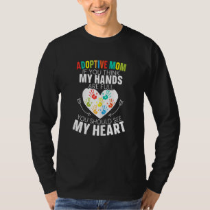 Ankündigung von Adoptionen zur Adoptivbildung von  T-Shirt