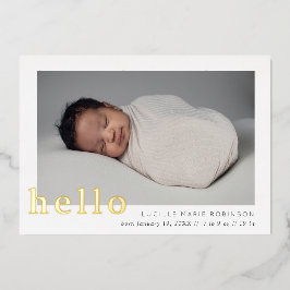 Ankündigung von Baby Hello Scripting