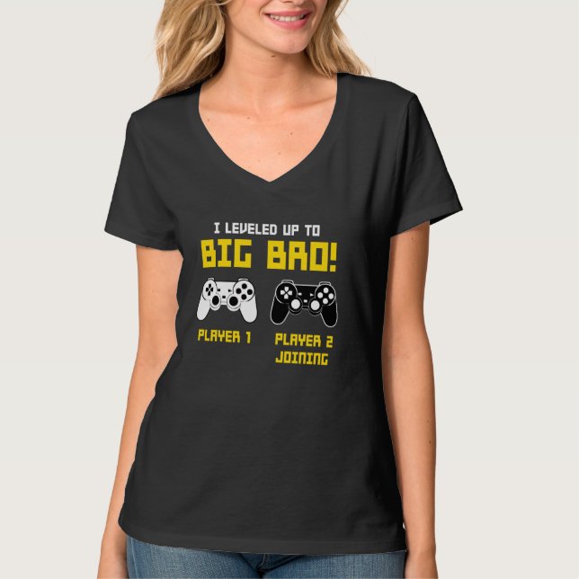 Ankündigung von Big Bro Brother Gamer Controller G T-Shirt (Vorderseite)