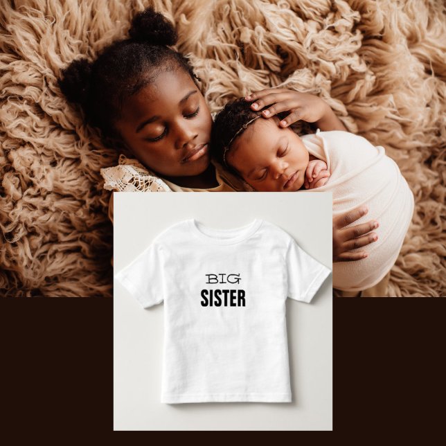 Ankündigung von Big Sister Pregnancy Kleinkind T-shirt (Von Creator hochgeladen)
