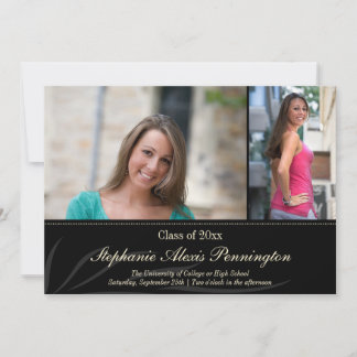 Ankündigung von Black Two Foto Abschluss