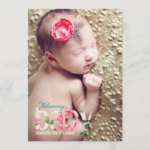 ANKÜNDIGUNG VON Blume BABY
