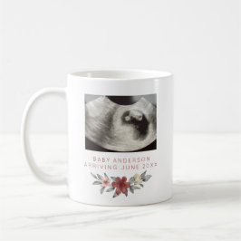 Ankündigung von Blutungen bei Ultraschallschwanger Kaffeetasse