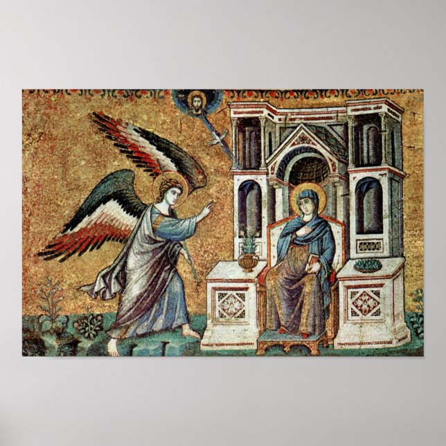 Ankündigung von Cavallini Pietro (beste Qualität) Poster (Vorne)