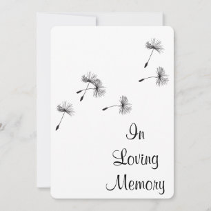 Ankündigung von Dandelion Seed Puffs Funeral