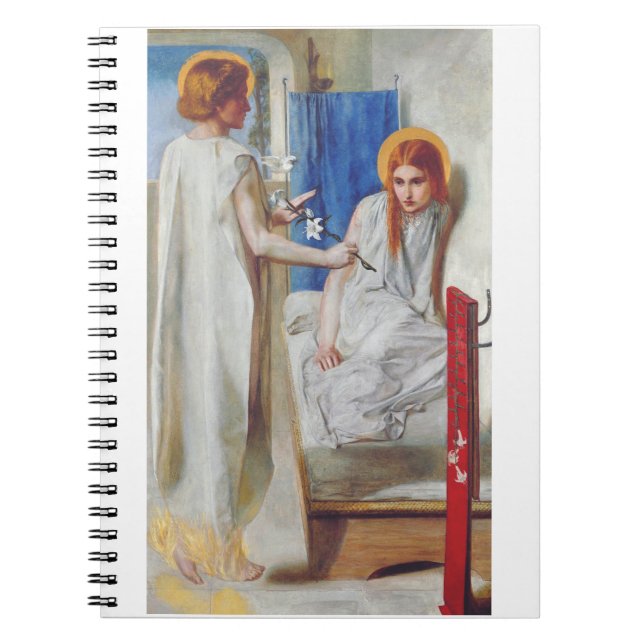 Ankündigung von Dante Gabriel Rossetti Notizblock (Vorderseite)
