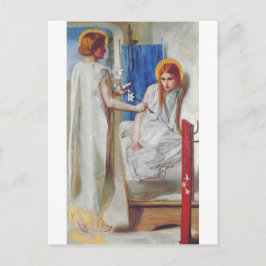 Ankündigung von Dante Gabriel Rossetti Postkarte