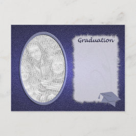 Ankündigung von Denim Abschluss Foto