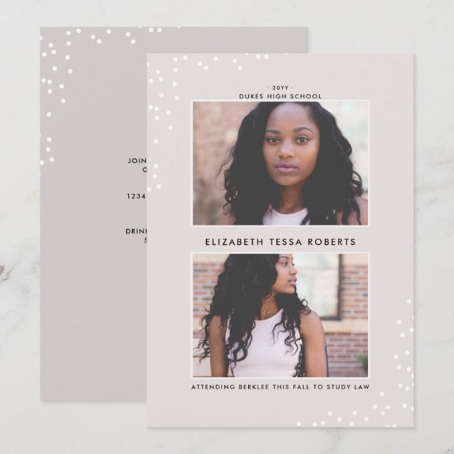 Ankündigung von doppelt gepunktetem Abschluss (Vorne/Hinten)