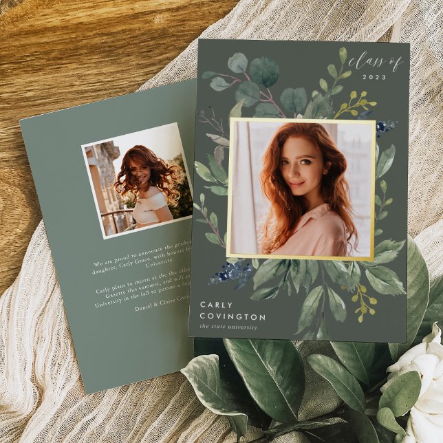 Ankündigung von Eukalyptus & Sage Foil Abschluss (Von Creator hochgeladen)