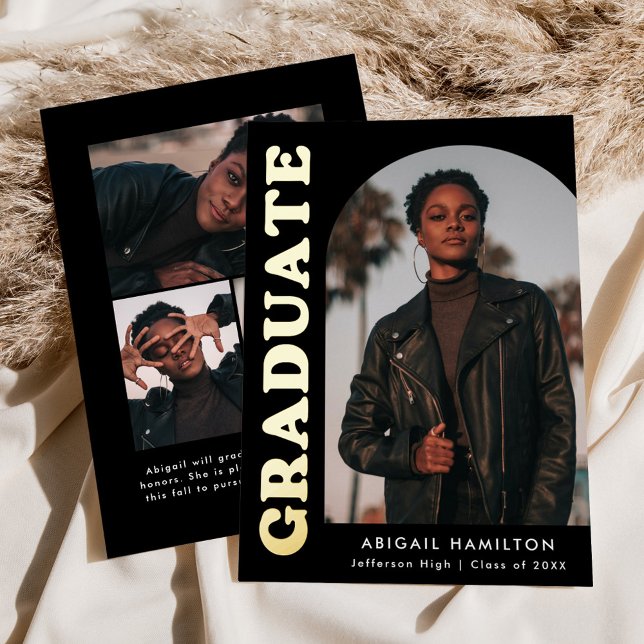 Ankündigung von Foil Offset Arch Foto Abschluss (Von Creator hochgeladen)