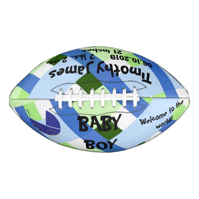 Ankündigung von Football Baby (Vorderseite)