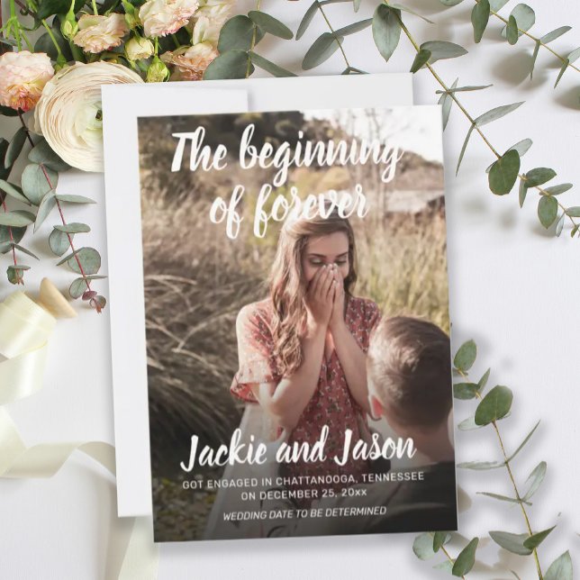 Ankündigung von Forever Verlobung Foto (Von Creator hochgeladen)
