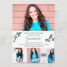 Ankündigung von Foto-Abschluss für elegante Branch