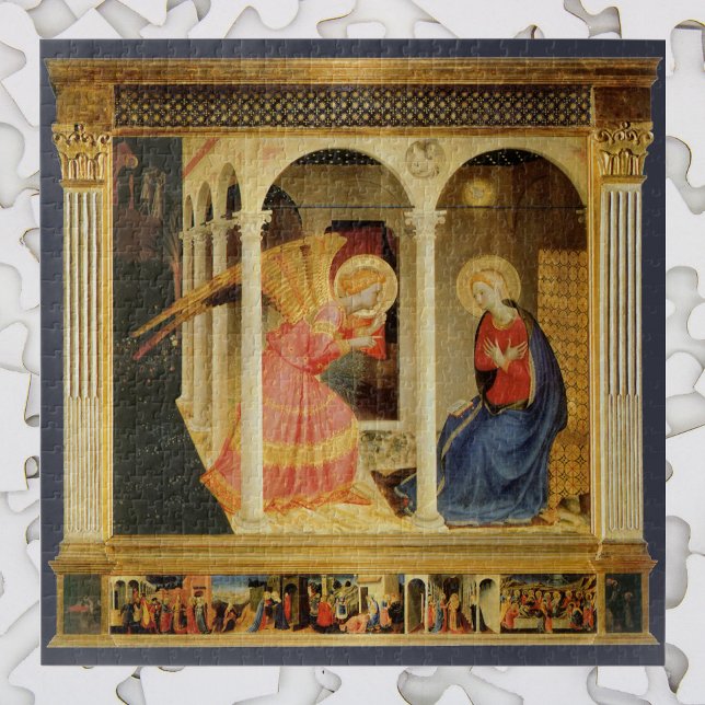 Ankündigung von Fra Angelico, Kunst der Renaissanc (Von Creator hochgeladen)