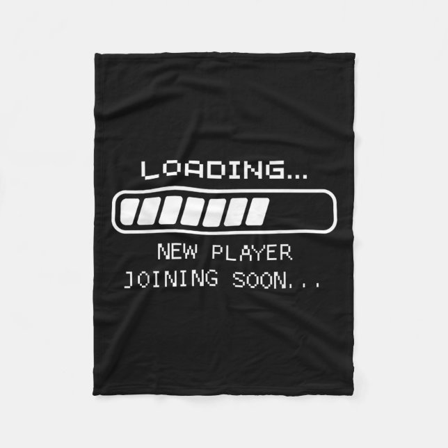 Ankündigung von Gaming Baby, Loading New Player Jo Fleecedecke (Vorderseite)