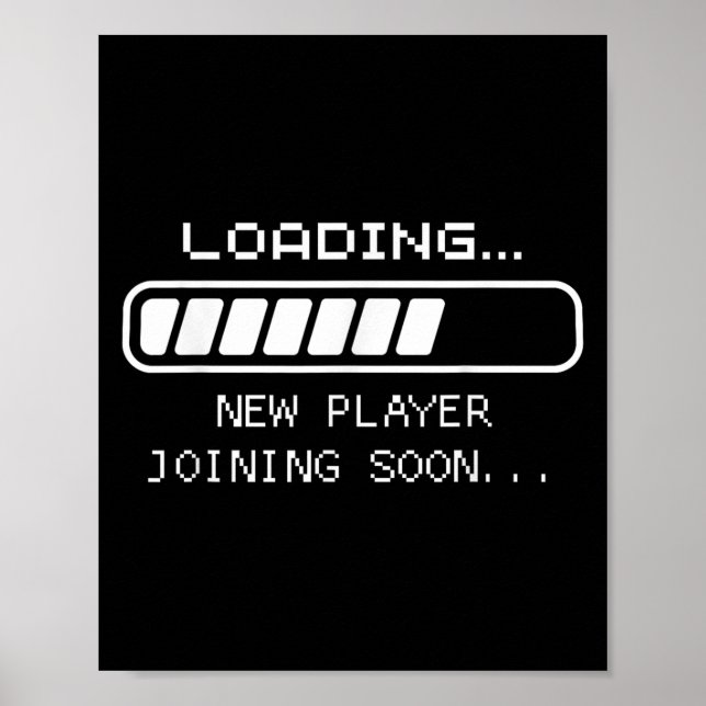 Ankündigung von Gaming Baby, Loading New Player Jo Poster (Vorne)