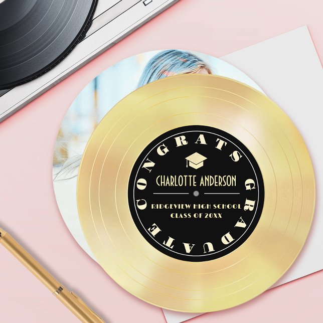 Ankündigung von Gold Disk/Vinyl Record-Abschluss (Von Creator hochgeladen)