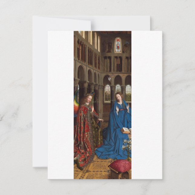 Ankündigung von Jan van Eyck (Vorderseite)
