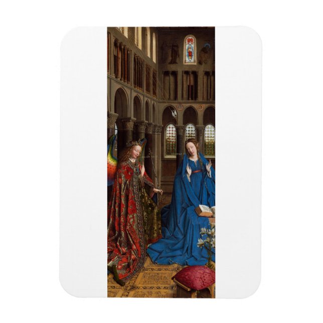 Ankündigung von Jan van Eyck Magnet (Vertikal)