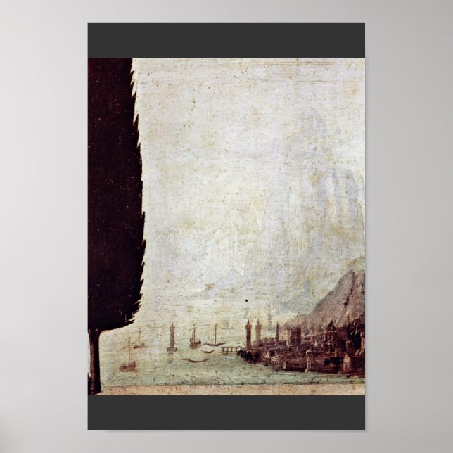 Ankündigung von Leonardo Da Vinci Poster (Vorne)