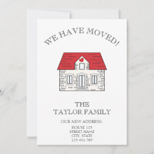 Ankündigung von "niedlich House New Zuhause Moving