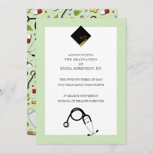 Ankündigung von Nurse Abschluss