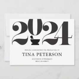 Ankündigung von Pharmacy Abschluss