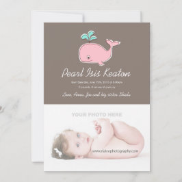 Ankündigung von Pink Whale Foto