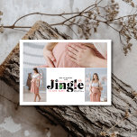 Ankündigung von Retro 3 Foto Baby Schwangerschaft<br><div class="desc">Teilen Sie Ihre Freude mit einer Touch festlichen Charmes mit unserer Foto Christmas Pregnancy Announcement. Diese reizvolle Karte verfügt über ein persönliches Foto, schön gerahmt, um Ihre wachsende Familie zu präsentieren. Das Design umfasst festliche Elemente wie Weihnachtsbäume, Schneeflocken oder Urlaubserlebnisse sowie eine herzliche Botschaft, die Ihre spannenden Neuigkeiten enthüllt. Diese...</div>