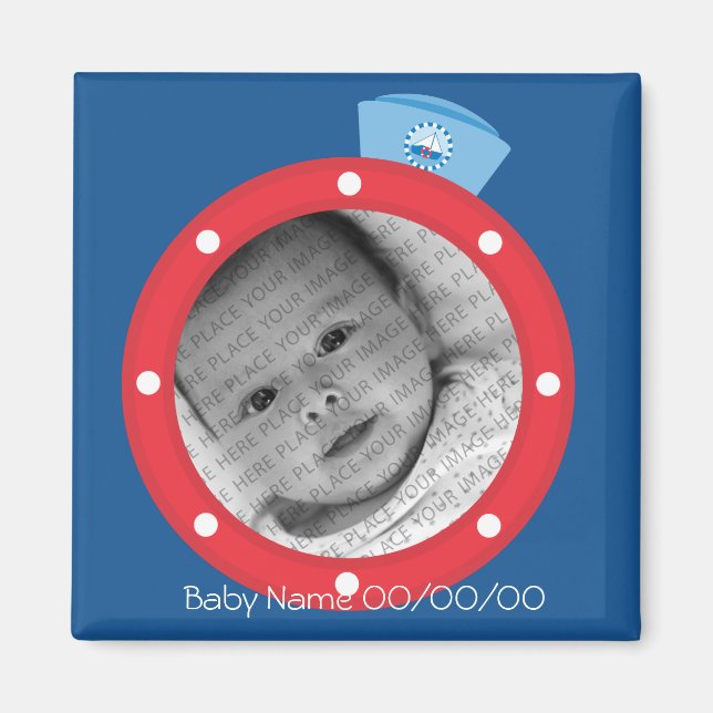 Ankündigung von Sailor-Baby Magnet (Vorne)