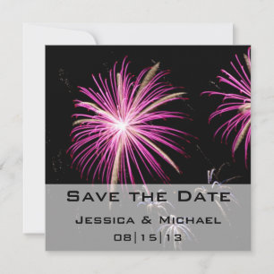 Ankündigung von Save the Date Fireworks