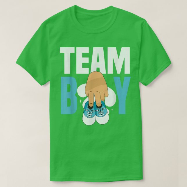 Ankündigung von Schwangerschaft und Geschlecht von T-Shirt (Design vorne)