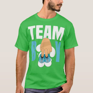 Ankündigung von Schwangerschaft und Geschlecht von T-Shirt