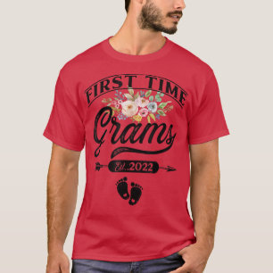 Ankündigung von Schwangerschaften Erste-Mal-Gramm- T-Shirt