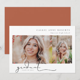 Ankündigung von Snapshot Abschluss-Fotos