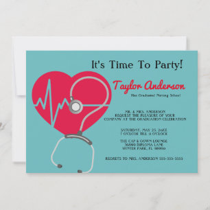 Ankündigung von Stethoscope Nursing School Abschlu