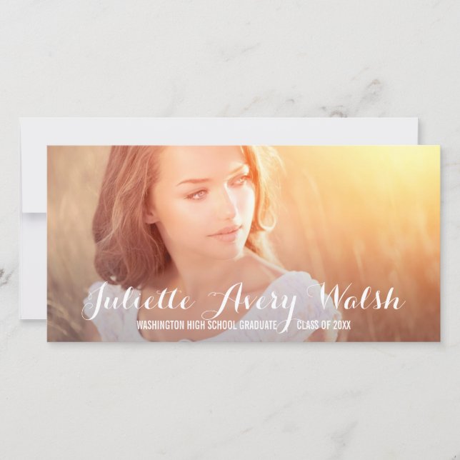 Ankündigung von Sweet Simplicity Abschluss (Vorderseite)