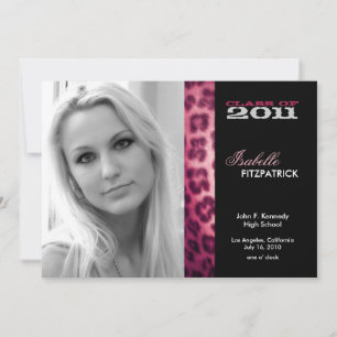 Ankündigung von Wild Animal Print Leopard Abschlus