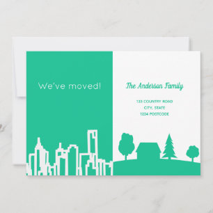 Ankündigung zu grünem Weiß in der Stadt