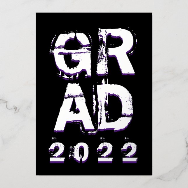 Ankündigung zum Abschluss 2022 (Vorderseite)