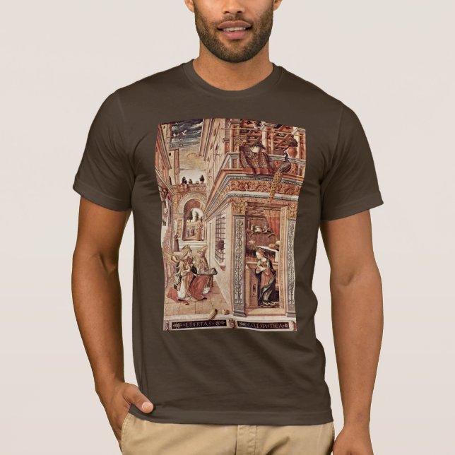 Ankündigung zum Emygdius von Ascoli Piceno T-Shirt (Vorderseite)