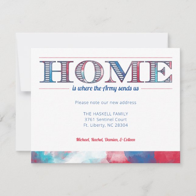 Ankündigung zum militärischen Schritt (Vorderseite)