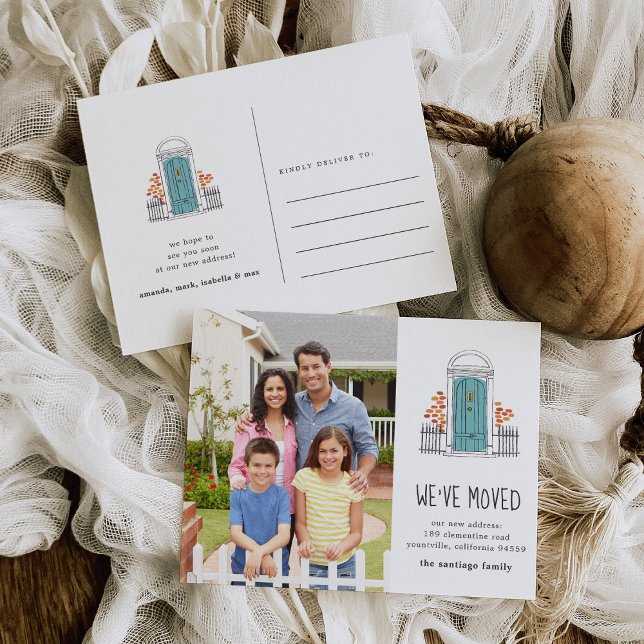 Ankündigung zum Umziehen der Blauen Tür (Von Creator hochgeladen)