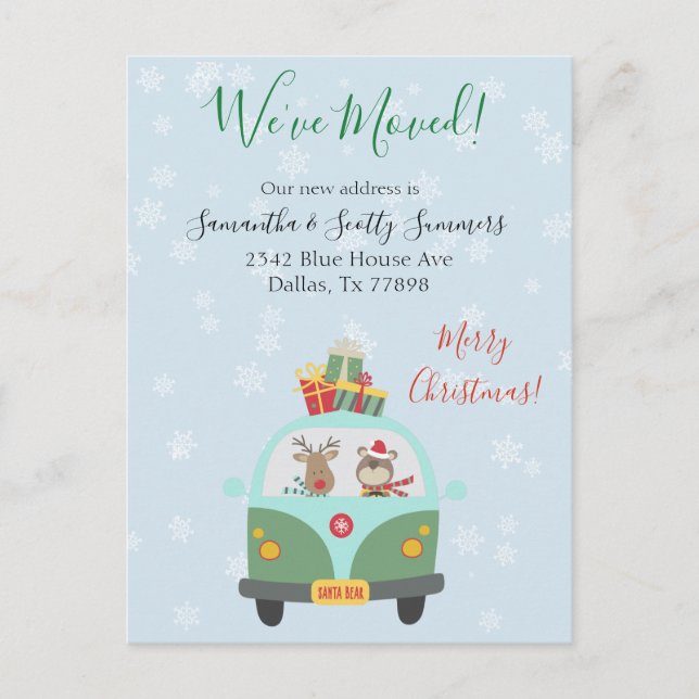 Ankündigung zum Weihnachtsfest (Vorderseite)